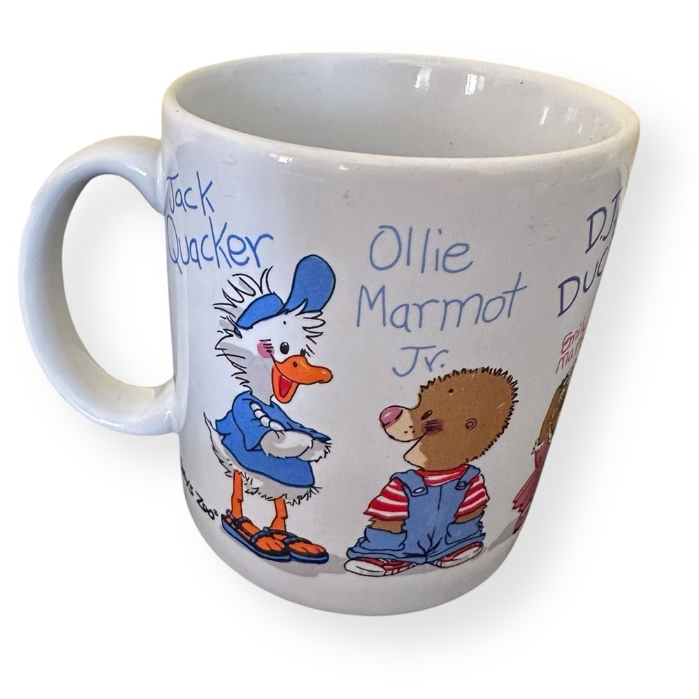 Vintage Suzie’s Zoo “BEST FRIENDS” Coffee Mug Cup 1995 - Picture 3 of 4